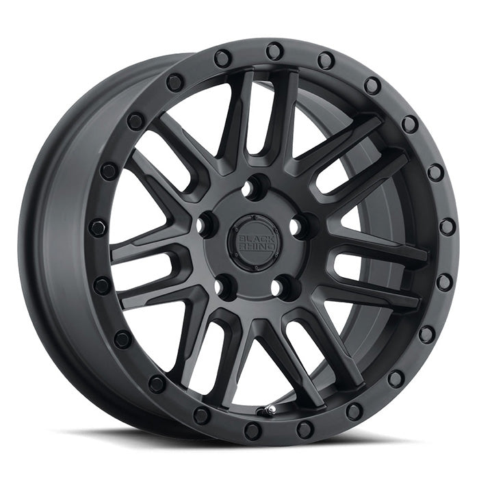 BGW DAYTONA 20X11 50 5/120 Matt Black w/Milled words