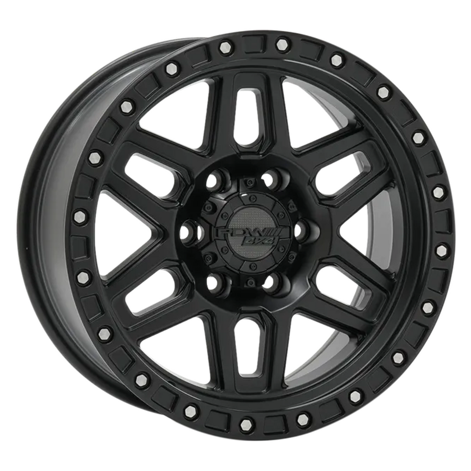 WARRIOR TOUGH BLACK MILLED RIVET 20X9 6/139.7 15