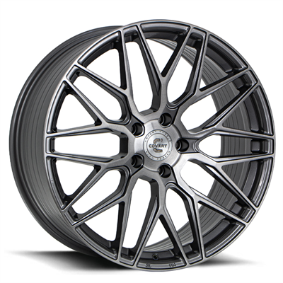 COVERT CV1 20X9 35 5/120 Titanium w/Brushed Face