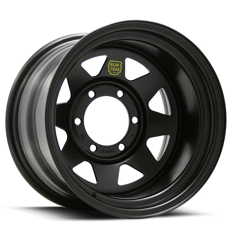 ROH STEEL BLACK TRAK 16X10 -44 6/139.7 Matt Black