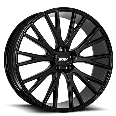 BGW BLACKHAWK 20X8.5 40 5/114.3 Gloss Black