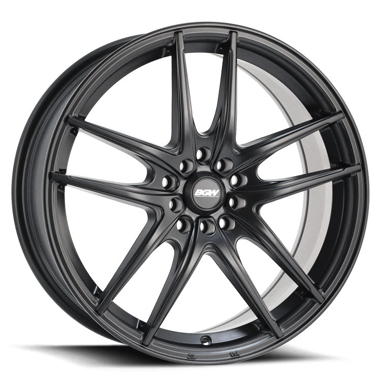 BGW VAULT 17X7.5 45 4/100   4/114.3 Matt Black