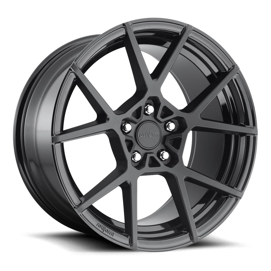 ROTIFORM R139 | KPS | MATTE BLACK GLOSS WINDOWS | 20x10 5x112 35