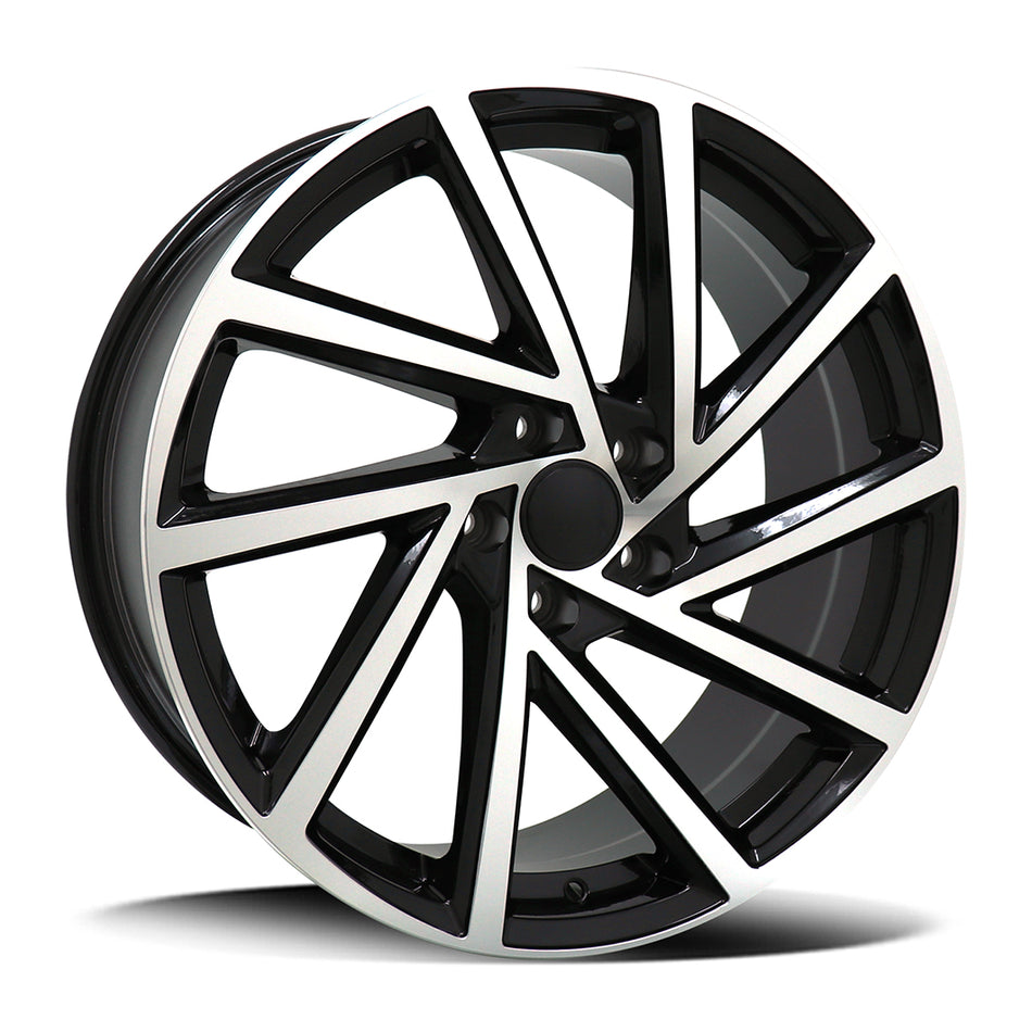 REPLICA VW 1361 | BLACK POLISH FACE | 18x8 5x112 45