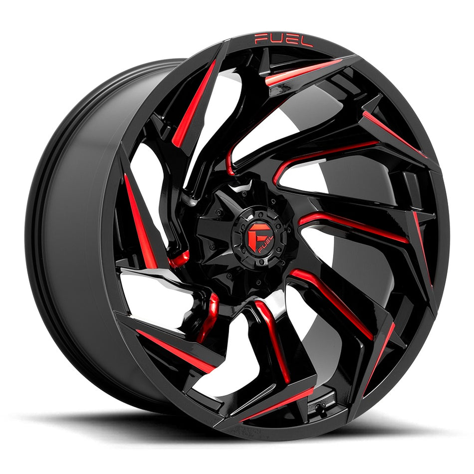 FUEL D755 | REACTION | MATTE BLACK | 20x9 6x139 1