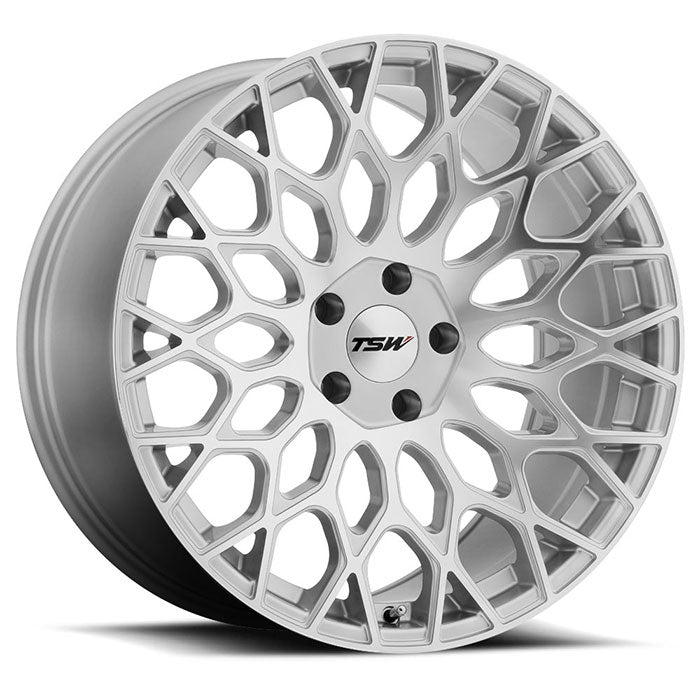 TSW OSLO 22X9 37 5/114.3 Silver w/Machined Face