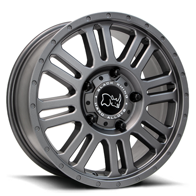 BLACK RHINO YELLOWSTONE 18X8 48 5/160 Matt Gunmetal