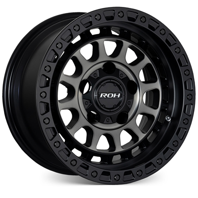 ROH ALLOY ASSAULT 18X9 35 5/150 Matt Black w/Machined Face & Dark Tint