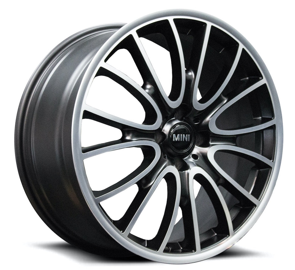 REPLICA BMW | MINI 8076 | RIVERS | MATTE BLACK MACHINE FACE