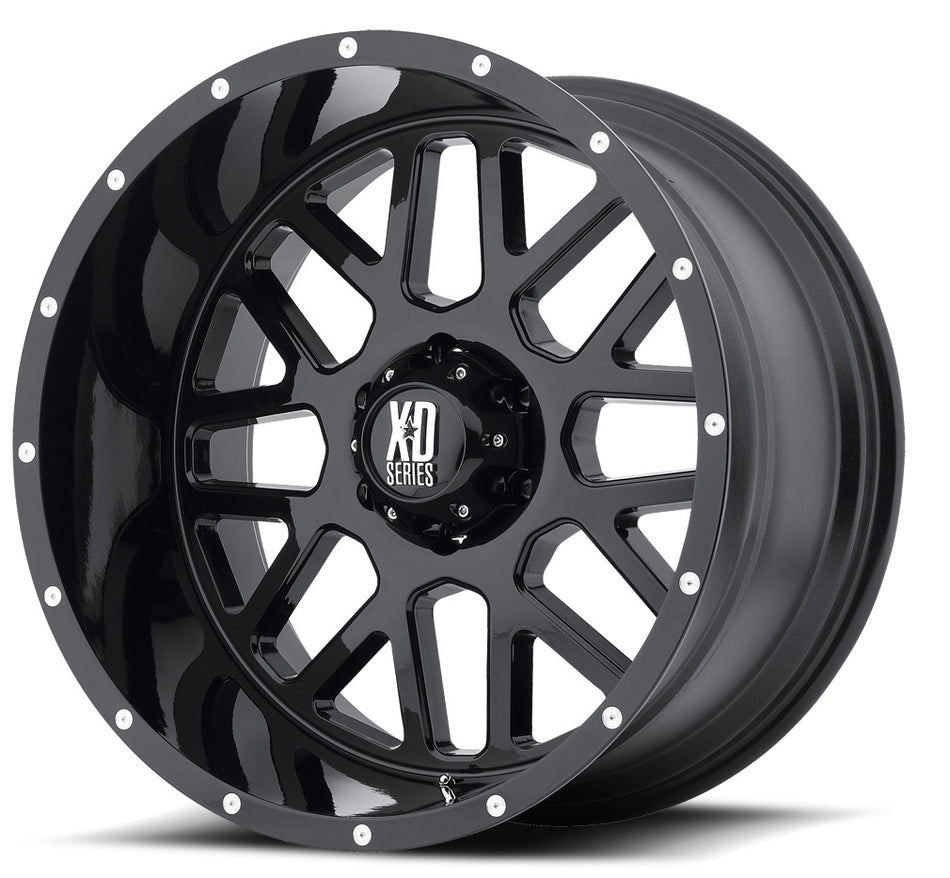 KMC XD XD820 | GRENADE | SATIN BLACK | 18x8 5x160 48