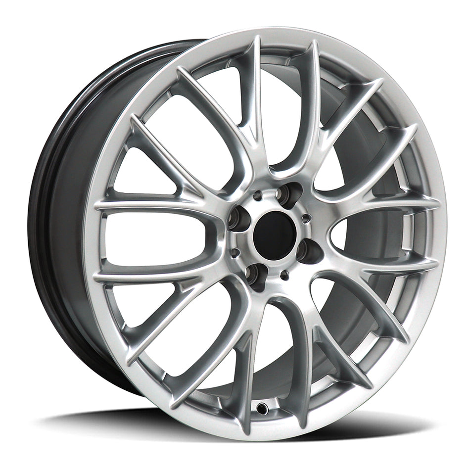 REPLICA BMW | MINI 8093 | HYPER SILVER | 17x7 4x100 40