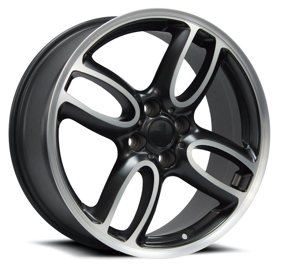 REPLICA BMW | MINI 4014 | LIM | MATTE BLACK MACHINE FACE