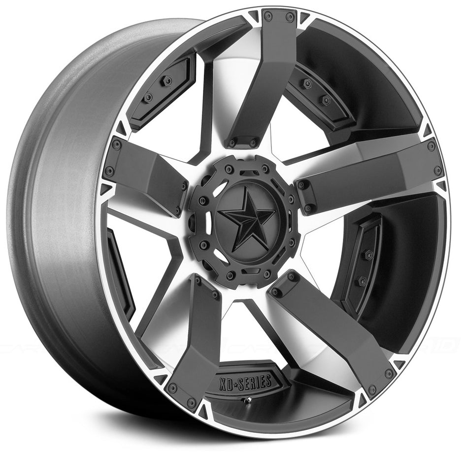 KMC XD XD811 | ROCKSTAR-2 (RS2) | MATTE BLACK MACHINE FACE | 20x9 5x127 30