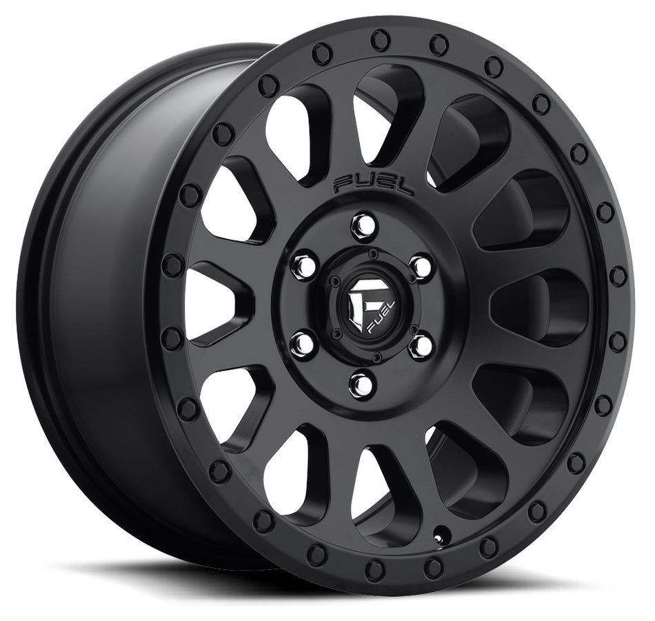 FUEL D579 | VECTOR | MATTE BLACK | 16x8 5x114 20