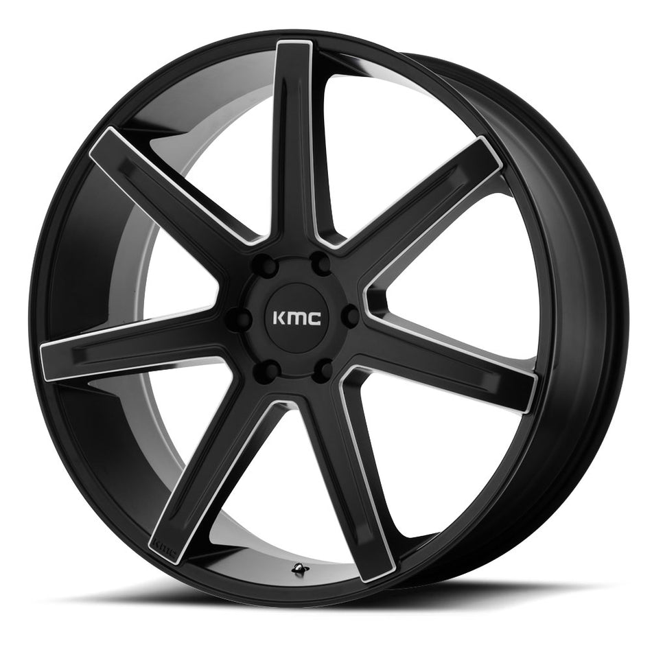 KMC XD AR938 | REVERT | SATIN BLACK MILLED | 22x9.5 5x120 35
