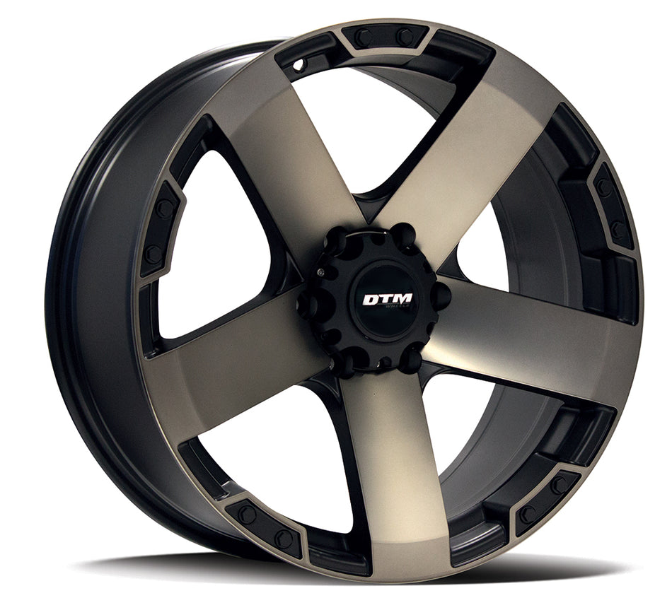DTM HD 9136 | BRAZIL-II | MATTE BLACK DARK TINT | 20x9 6x139 +20