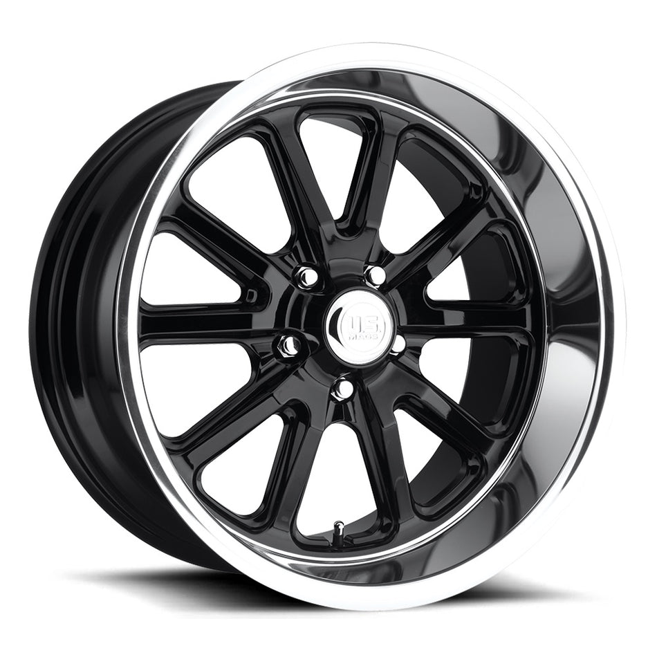 US MAGS U121 | RAMBLER | BLACK POLISH LIP | 17x7 5x114 1