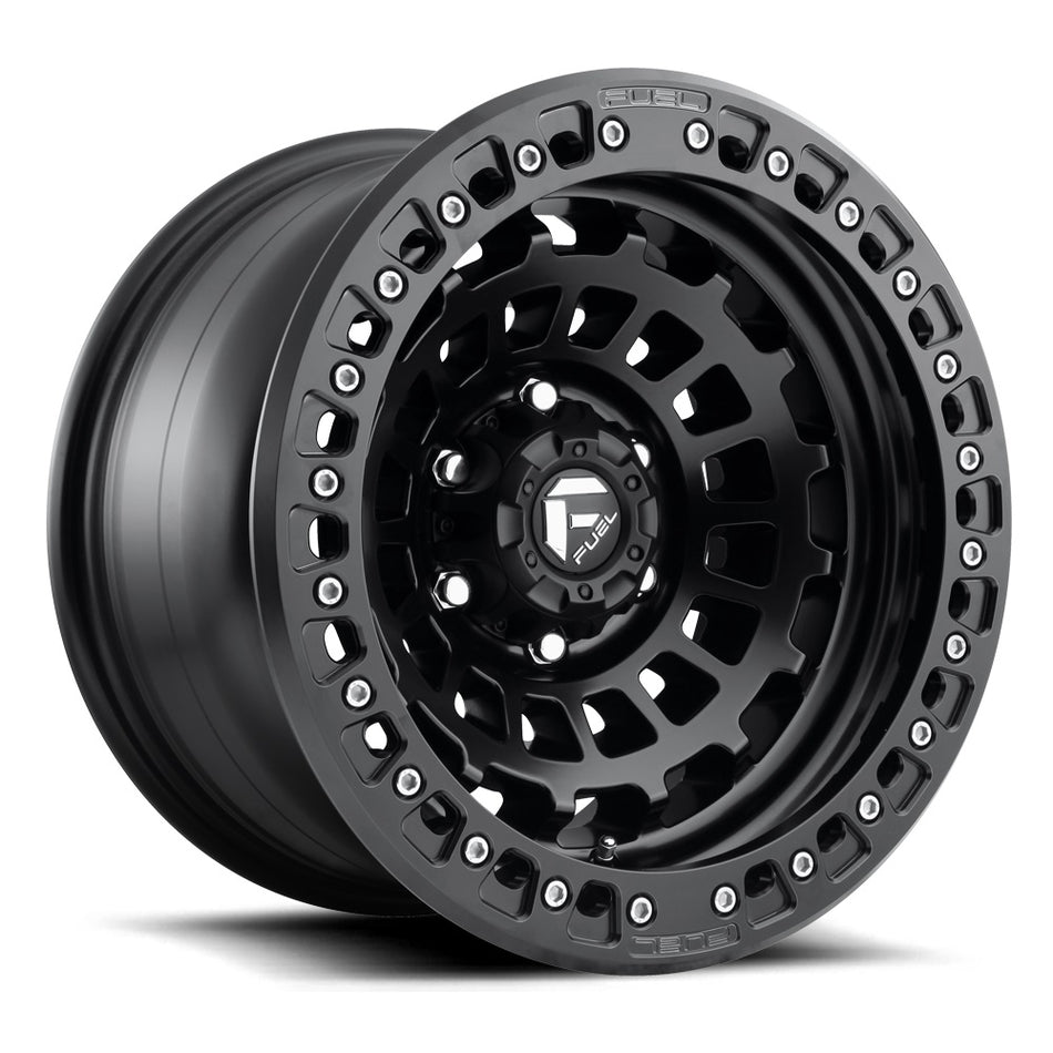 FUEL D101 | ZEPHYR-BL | MATTE BLACK | 17x9 5x127 -15