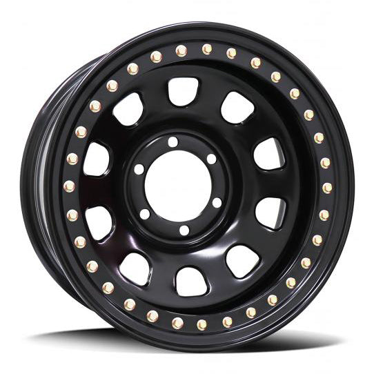 DIEZEL STEEL A07-RB | D-WINDOW REAL BEADLOCK STEEL | BLACK