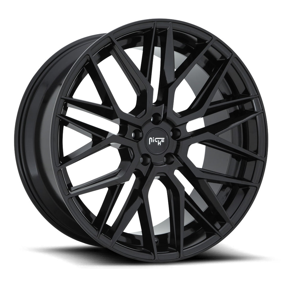 NICHE M224 | GAMMA | BLACK | 22x9 5x114 +38