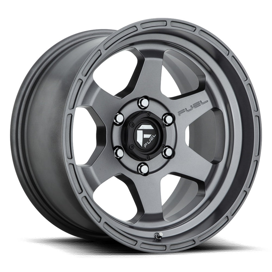 FUEL D665 | SHOK | ANTHRACITE | 18x9 6x139 20