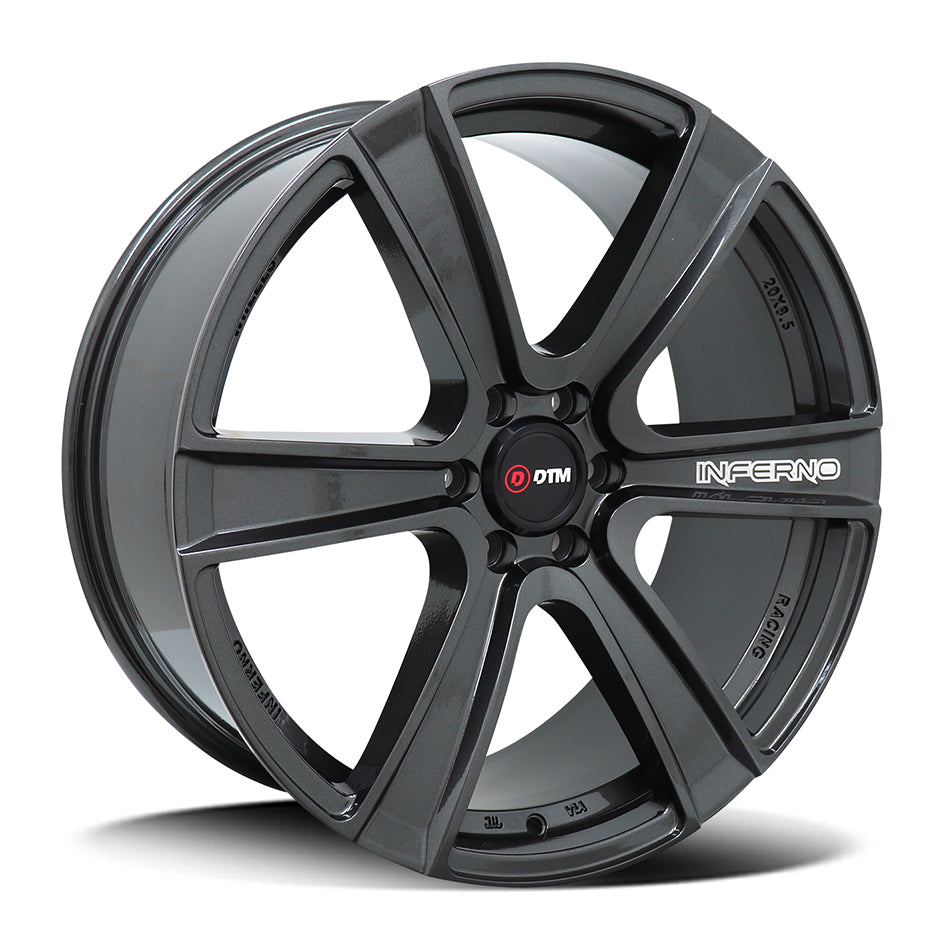 DTM HD KS266 | INFERNO | GUN METAL | 20x8.5 6x114 35