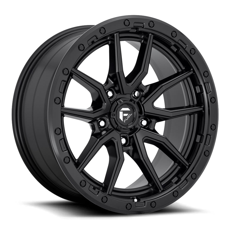 FUEL D679 | REBEL | MATTE BLACK | 18x9 5x127 +1