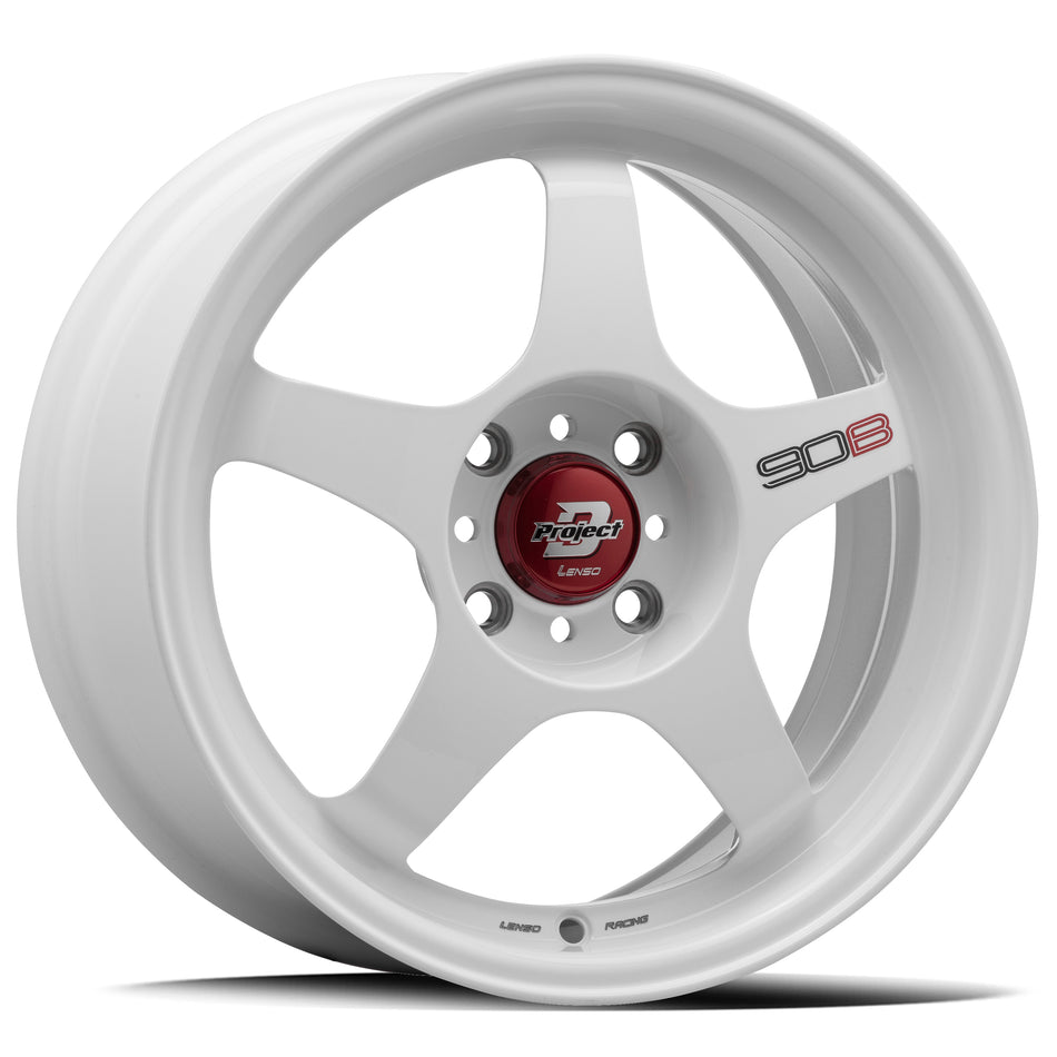 LENSO 90B | PROJECT-D BATTLE | WHITE | 15x7 4x100 33