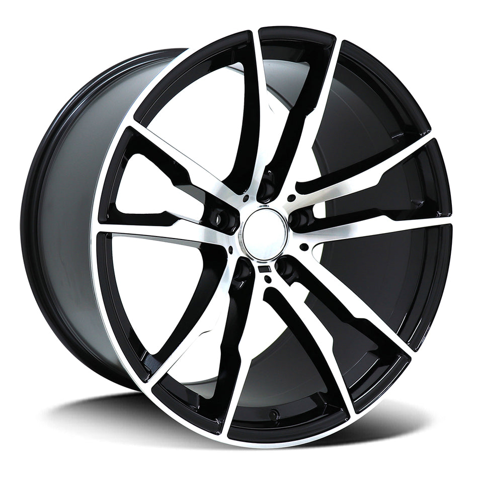 REPLICA BMW | MINI 9413 | BLACK POLISH FACE | 20x11 5x120 35