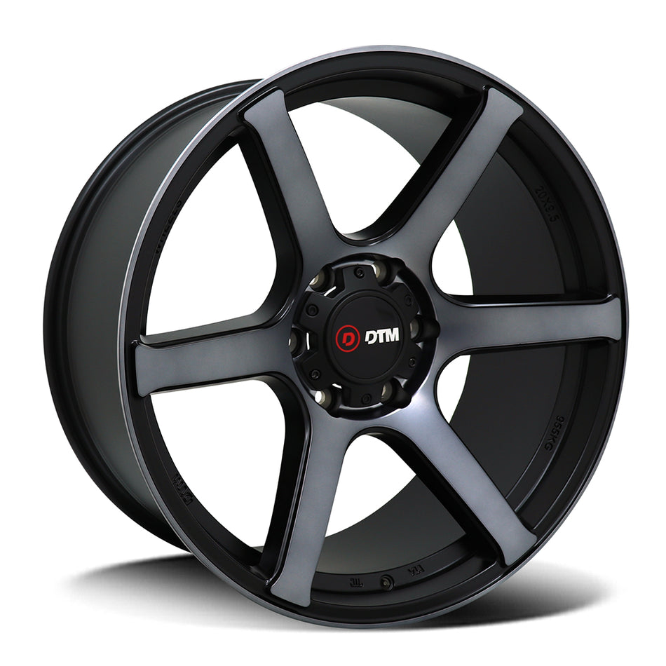 DTM HD KF908 | ATOMIC | SATIN BLACK DARK TINT | 20x9.5 6x139 15