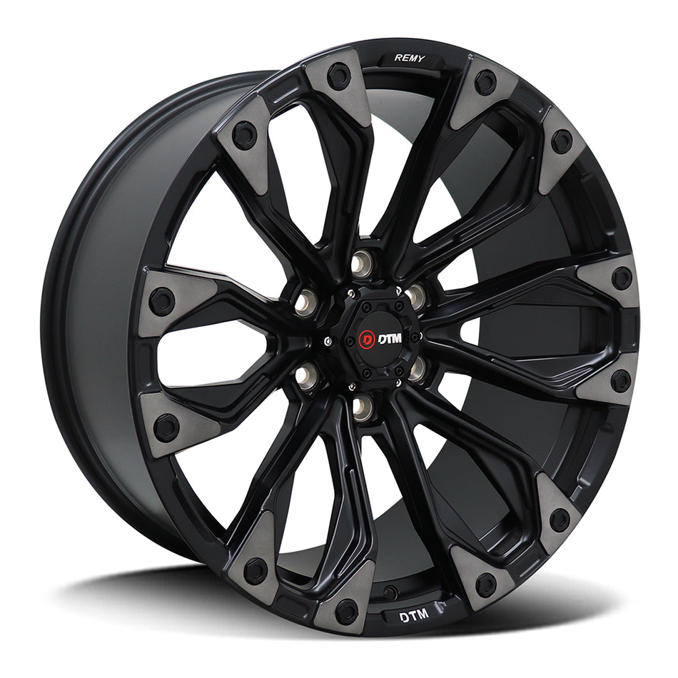 DTM HD 2203 | REMY | SATIN BLACK DARK TINT | 20x9.5 6x139 15