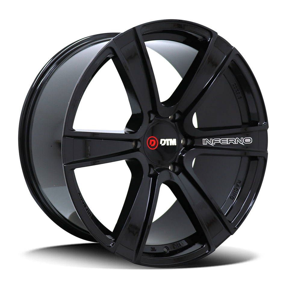 DTM HD KF902 | INFERNO | GLOSS BLACK | 20x9.5 6x139 35