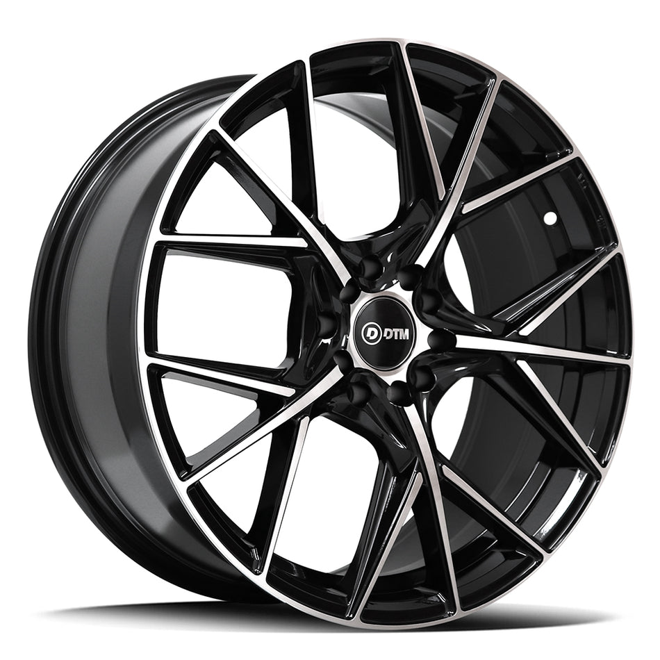 DTM D2840 | NINO | BLACK POLISH FACE | 18x8 5x108 +40