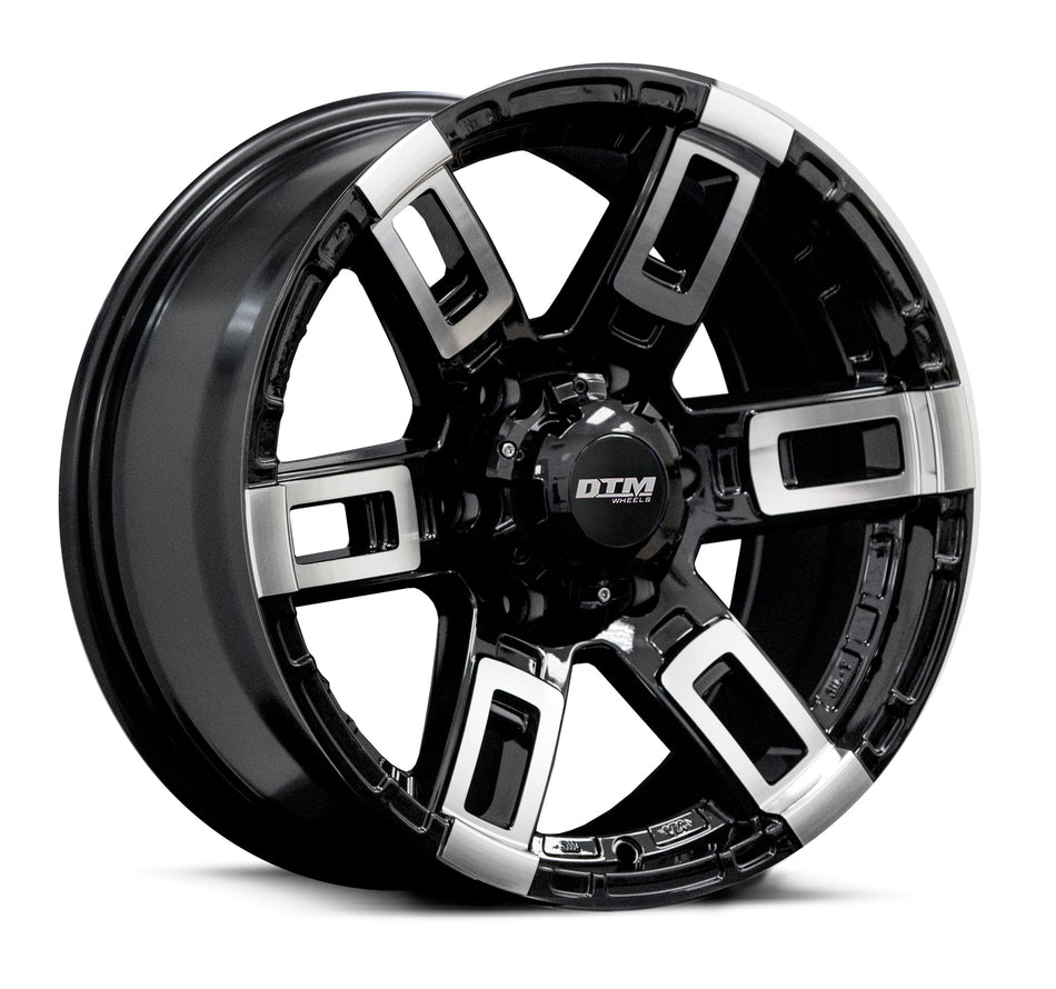 DTM HD 4114 | BALDER | BLACK POLISH FACE | 17x8 6x139 +15