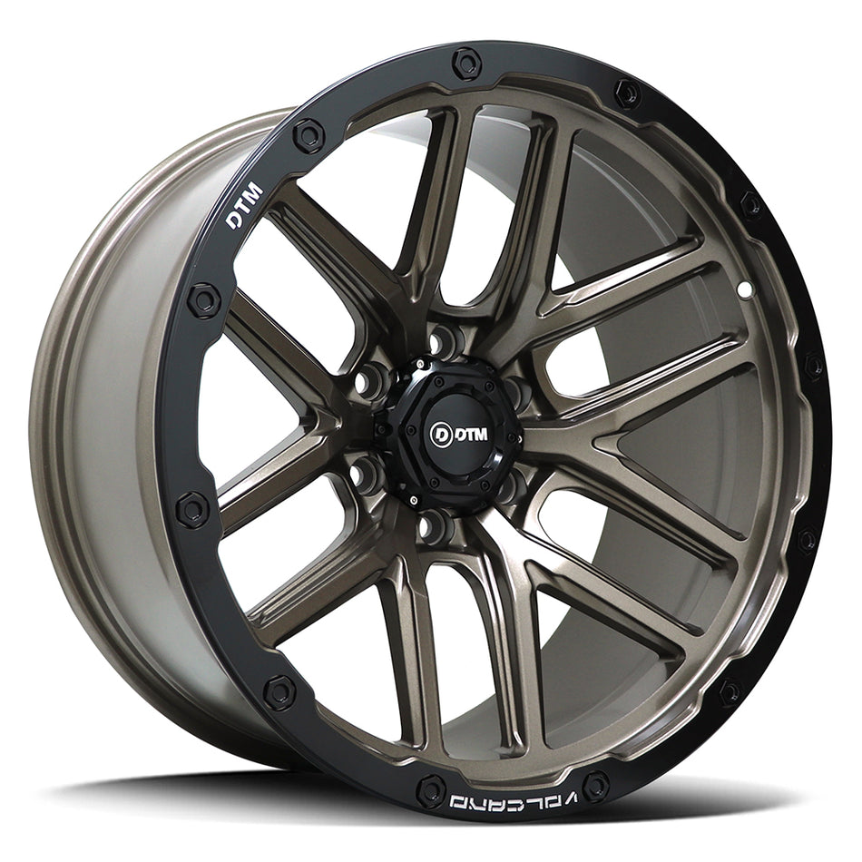 DTM HD VOLCANO | R3834 | SATIN BRONZE BLACK LIP | 20x10 6x139 -18