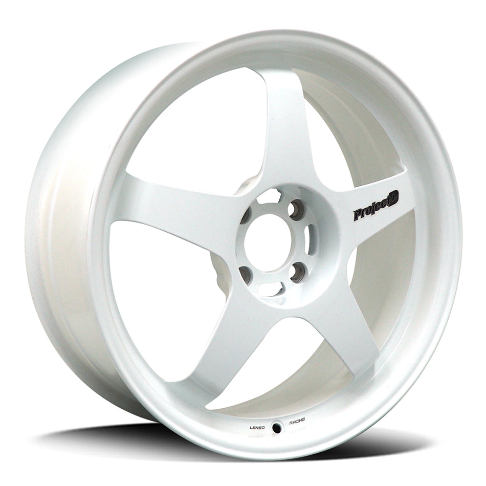 LENSO 90B | PROJECT-D BATTLE | WHITE | 17x7 4x100 35