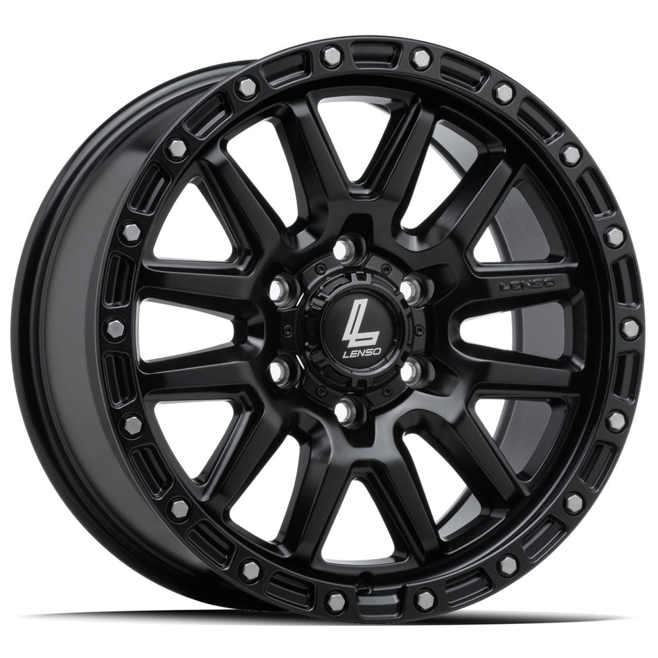 LENSO M0M | MAX-MARVEL | SATIN BLACK | 17x9 6x139 18