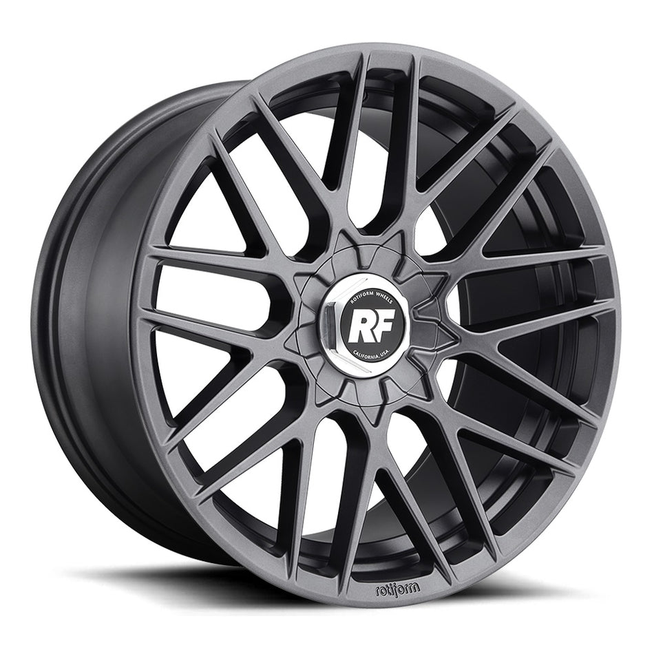 ROTIFORM R141 | MATTE ANTHRACITE | 19x8.5 5x100 35