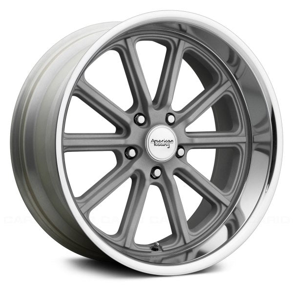 AMERICAN RACING CLASSIC VN507 | RODDER | SILVER POLISH LIP | 18x8 5x475 0