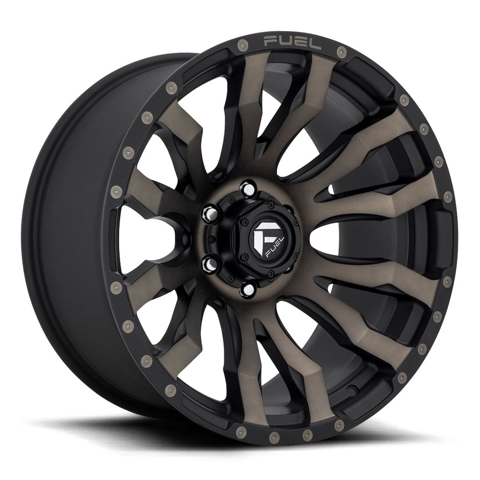 FUEL D674 | BLITZ | MATTE BLACK DARK TINT | 20x9 8x165 +20