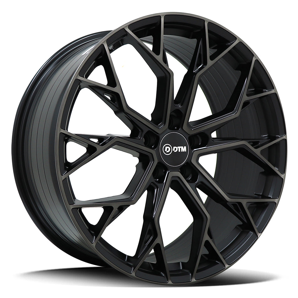 DTM HUNT | SATIN BLACK DARK TINT | 19x8.5 5x114 40