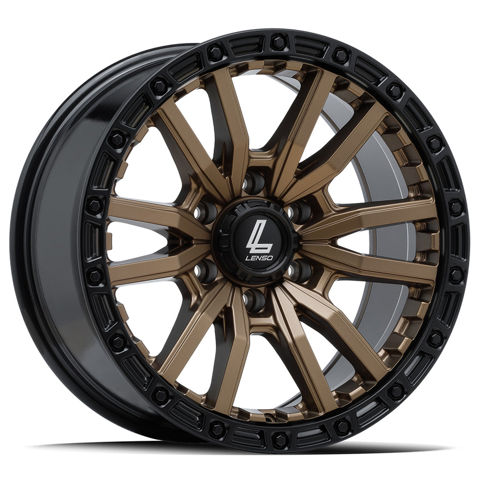 LENSO M0V | MAX-VALOR | MATTE BRONZE BLACK | 17x9 6x139 12
