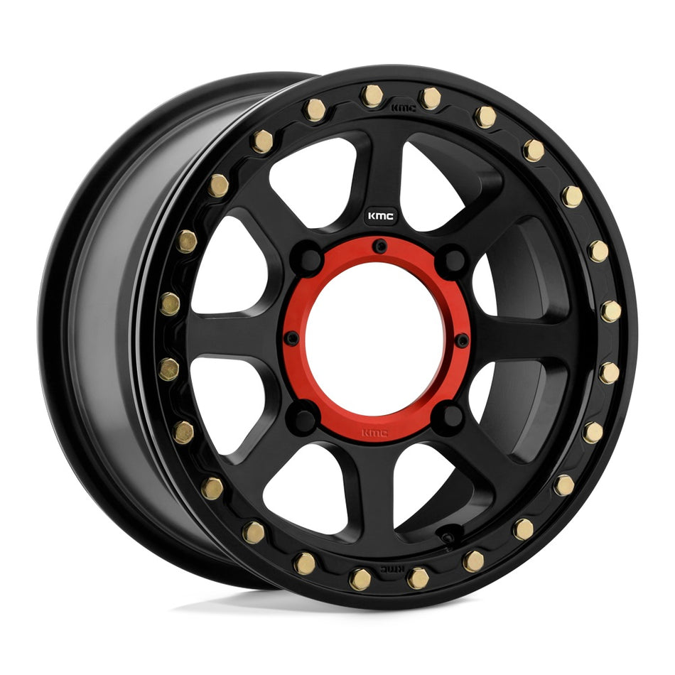 KMC KS234 | ADDICT | SATIN BLACK | 15x6 4x137 38