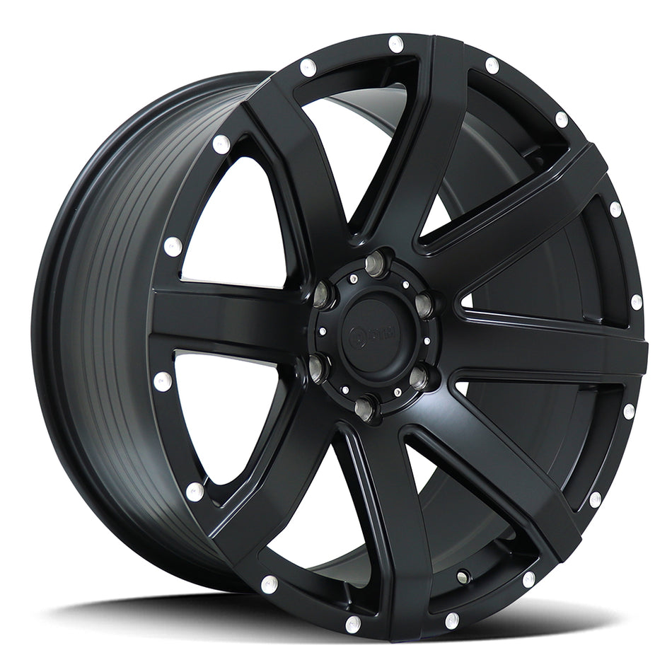 DTM HD STILETTO | SATIN BLACK | 20x9.5 5x127 15