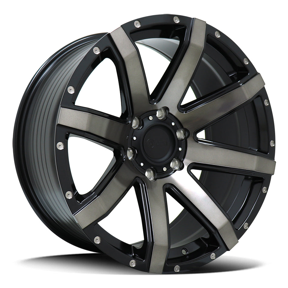 DTM HD STILETTO | SATIN BLACK DARK GREY TINT | 20x9.5 6x114 15