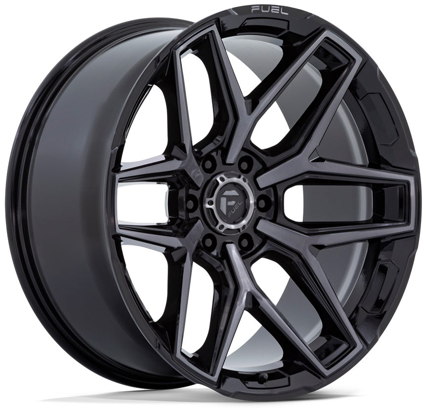 FUEL FC854 | GLOSS BLACK WITH GREY TINT | 22x10 6x139 -18