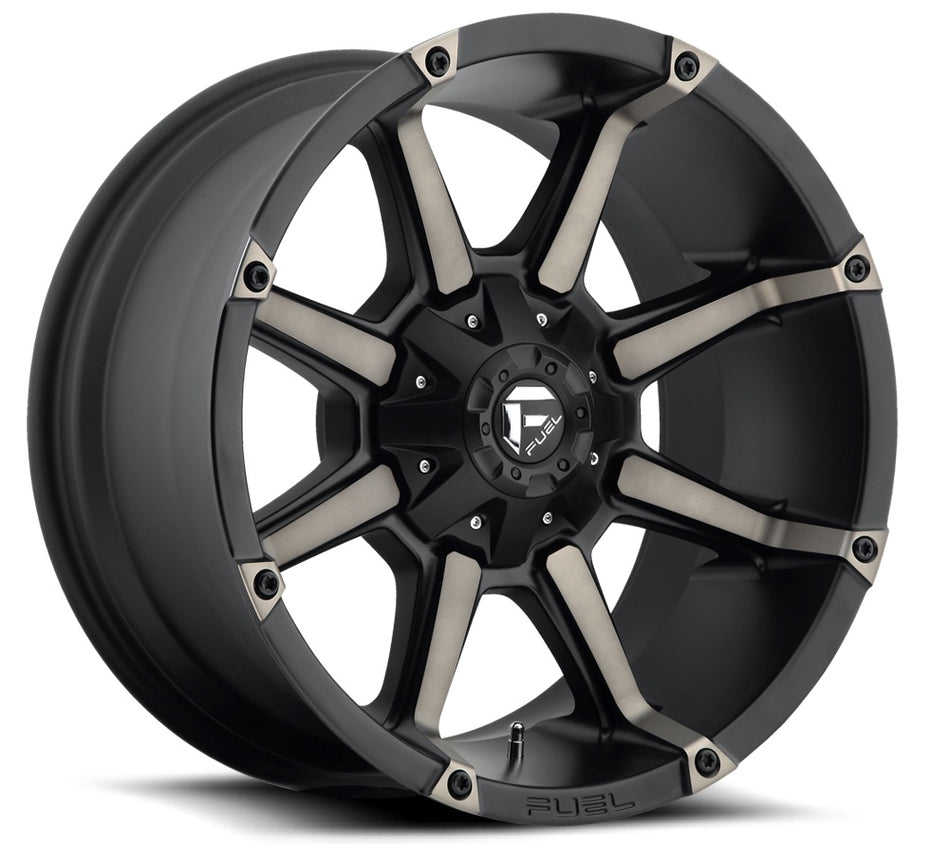 FUEL D556 | MATTE BLACK DARK TINT | 20x9 8x180 20