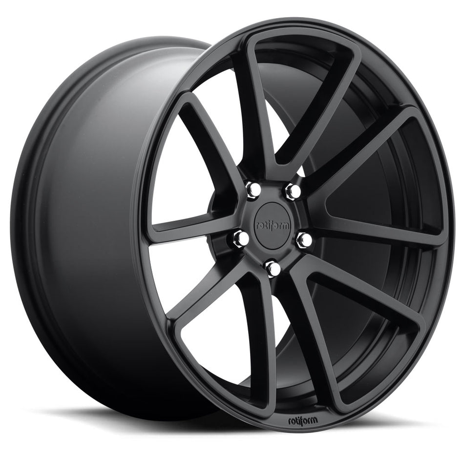 ROTIFORM R122 | SPF | MATTE BLACK | 19x8.5 5x114 38