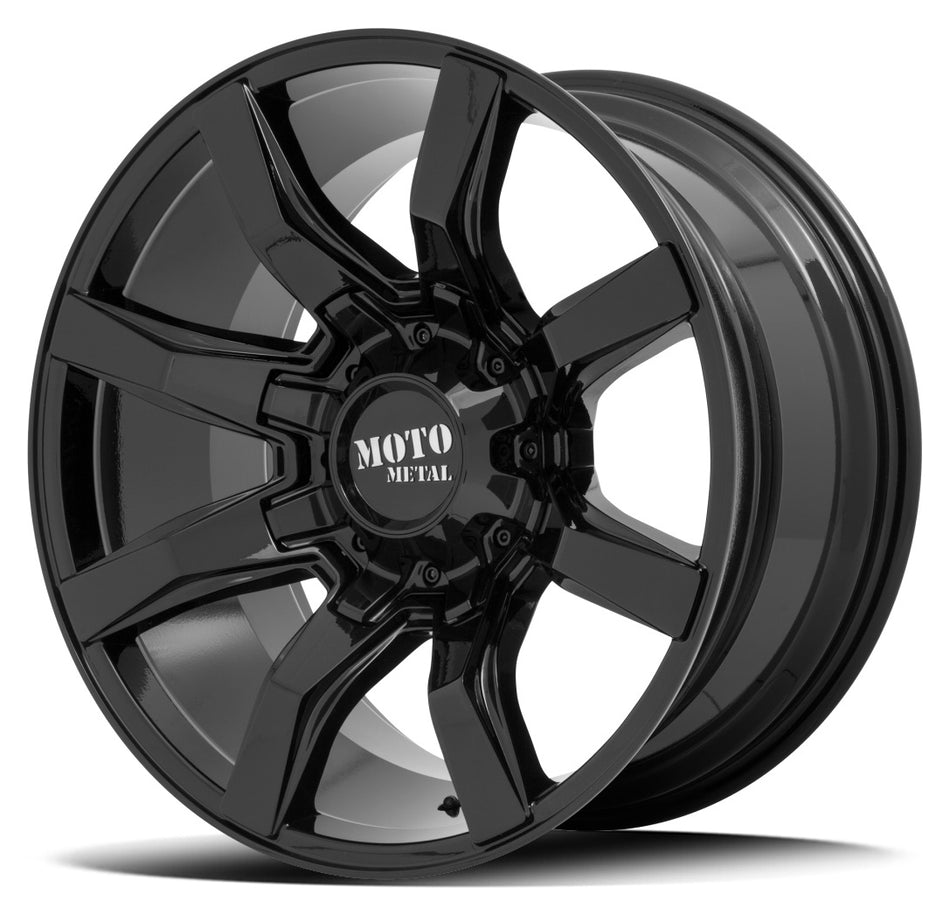 MOTO METAL MO804 | SPIDER | BLACK | 20x9 6x135 18