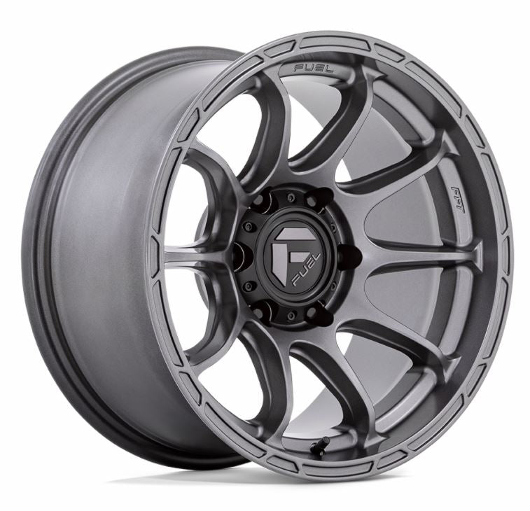 FUEL D791 | MATTE GUNMETAL | 17x9 6x139 -12